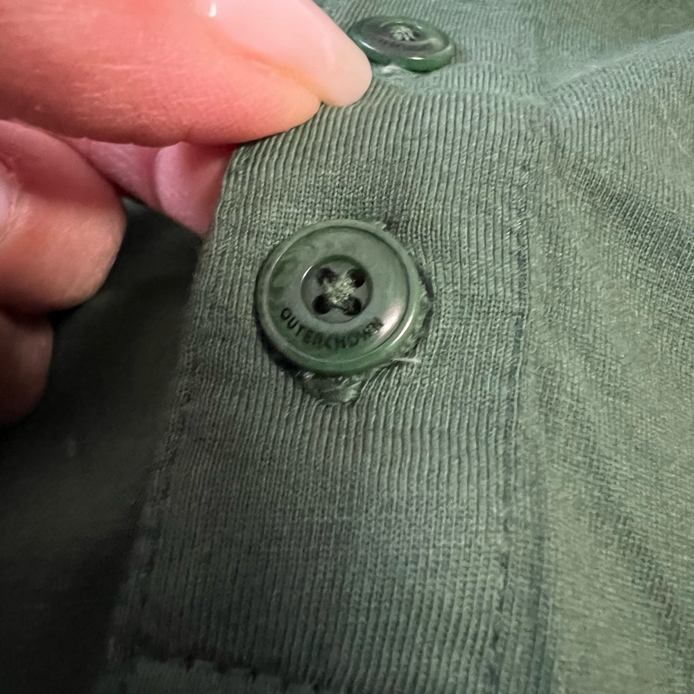 Outerknown Green Short Sleeve Tee - Picture 9 of 9
